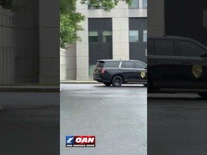 President Trump leaves Walter Reed Medical Center after his annual medical and dental exams