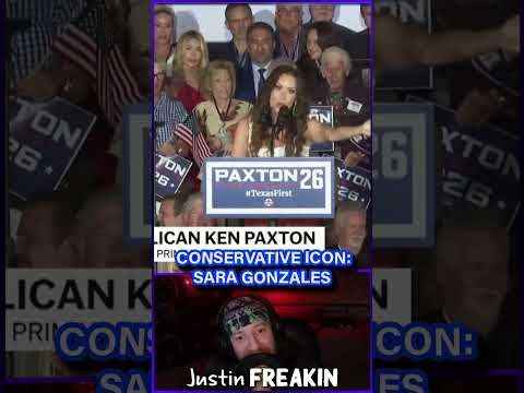 CONSERVATIVE ICON: Sara Gonzales Hypes The Crowd At Ken Paxton Victory Rally @BlazeTV