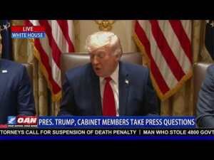 LIVE: PRESIDENT TRUMP HOLDS CABINET MEETING AT WH