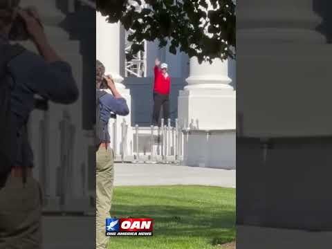 President Trump returned to the White House yesterday 1 President Trump returned to the White House yesterday