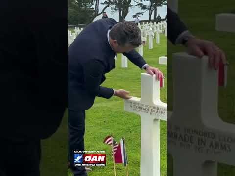 Sec of War Pete Hegseth honored the brave Americans who stormed the beaches of Normandy on D-Day 1 Sec of War Pete Hegseth honored the brave Americans who stormed the beaches of Normandy on D-Day