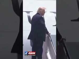 Trump departs to Wisconsin