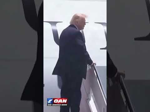Trump departs to Wisconsin