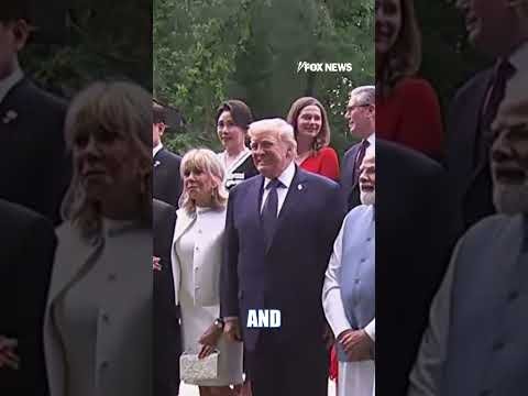 WATCH: Trump and G7 leaders take 'family photo'
