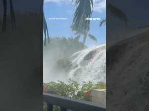 Massive wave CRASHES over Hawaii condo  #foxnews #news #us #fox