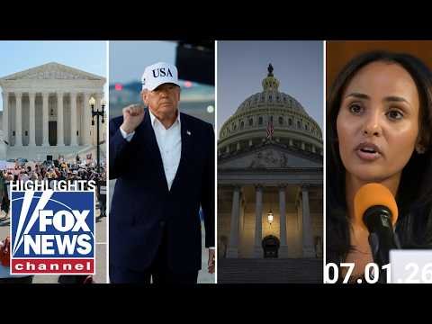 Fox News Highlights – July 1st, 2026