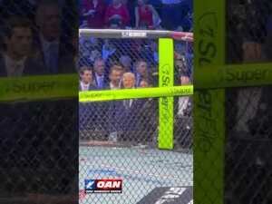 TRUMP ARRIVES AT FREEDOM 250 UFC