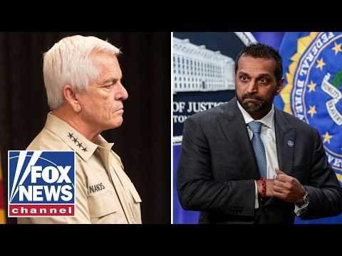 Kash Patel RESPONDS to Pima County sheriff's claims about Guthrie case