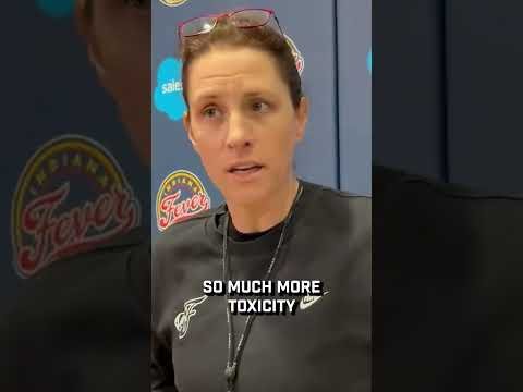 The Fever is broken. White is the problem. #wnba #caitlinclark