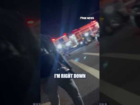 DoorDash customer picks up order after driver crashes nearby #shorts #foxnews #us #news
